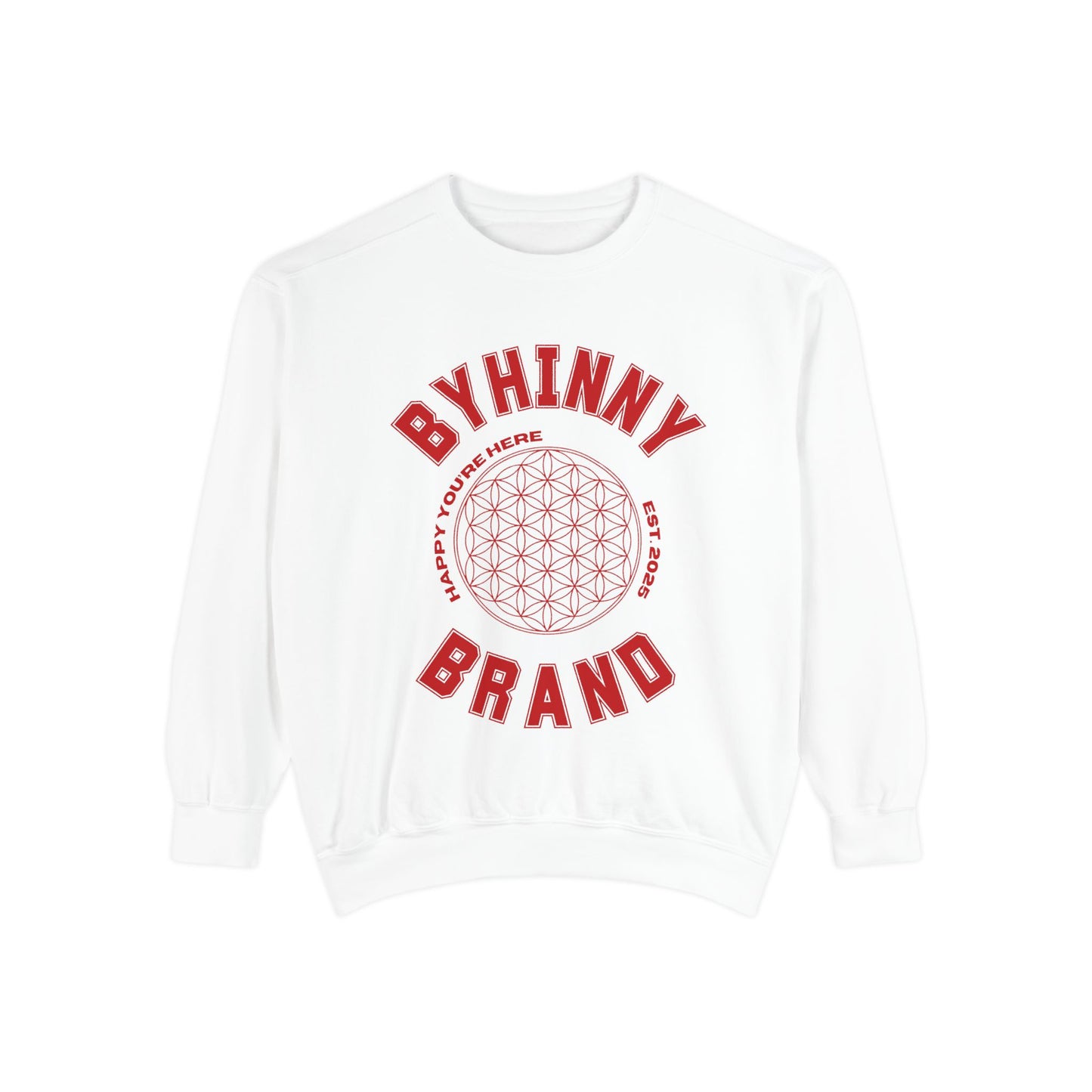 'BYHINNY' sweatshirt (red)