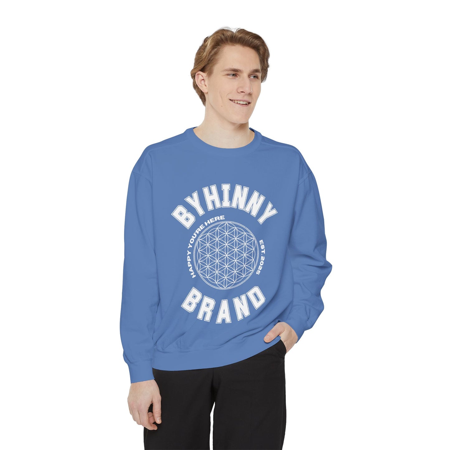 'BYHINNY' sweatshirt (white)