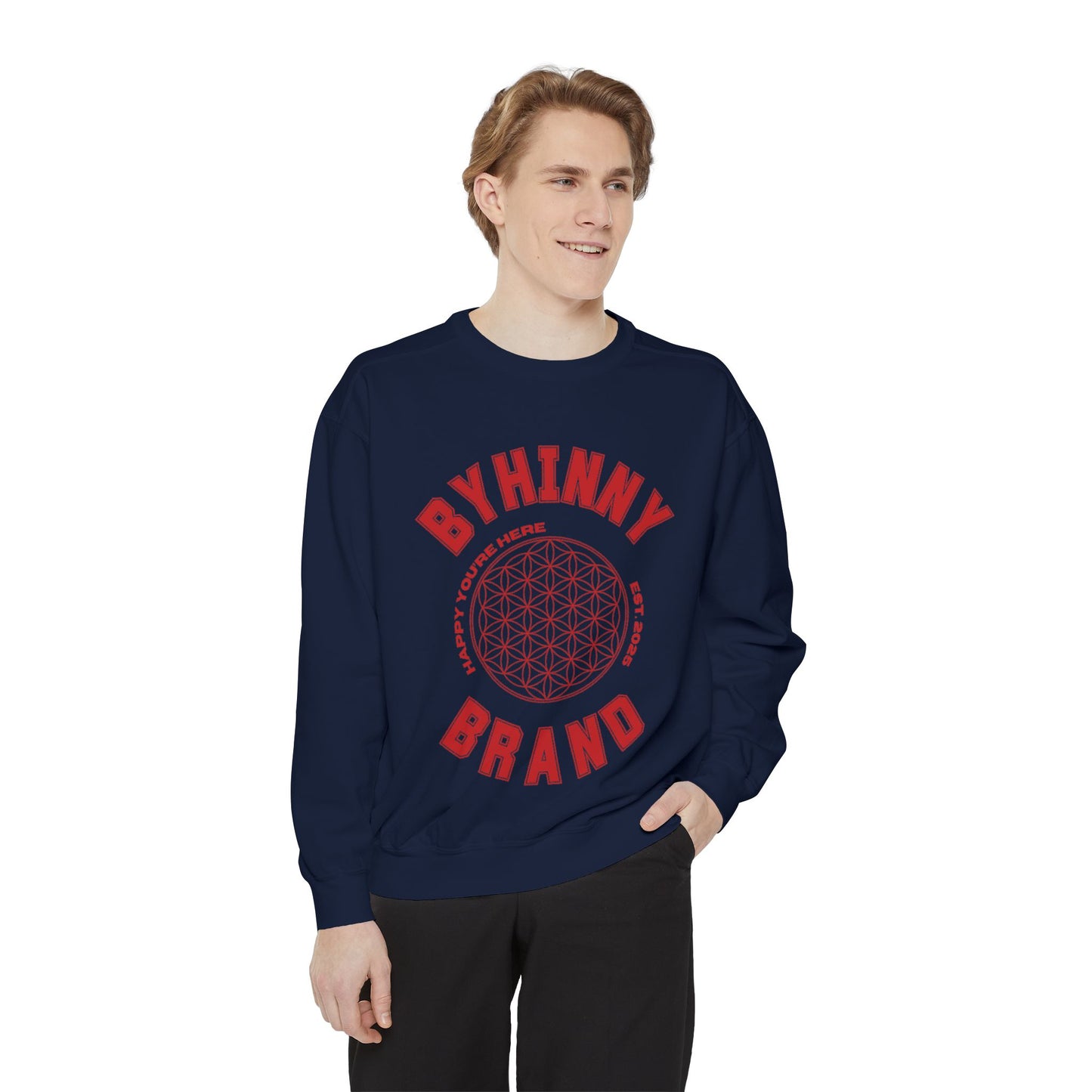 'BYHINNY' sweatshirt (red)