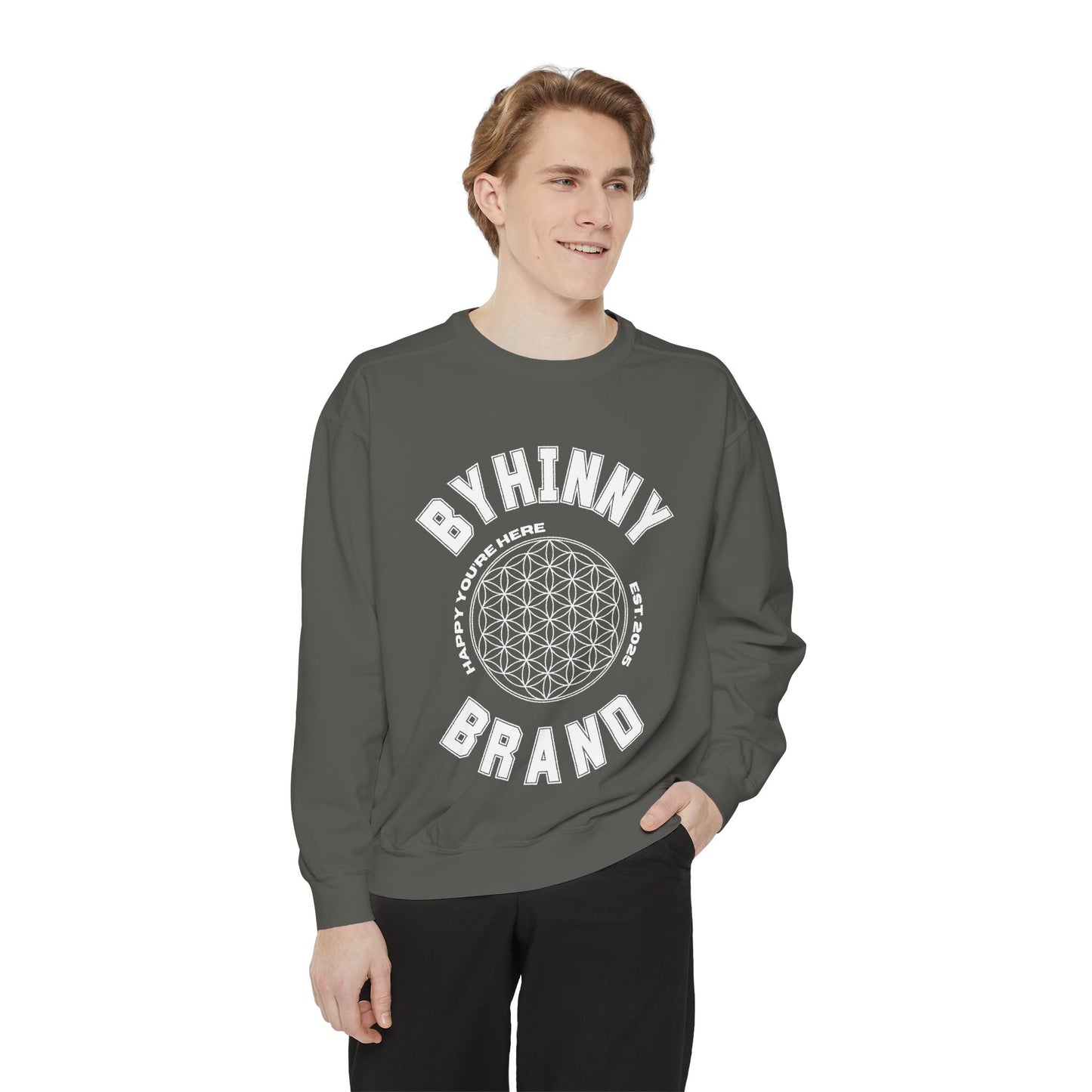 'BYHINNY' sweatshirt (white)