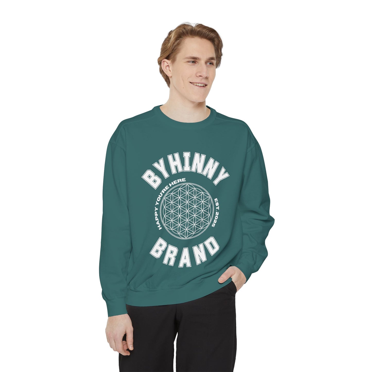 'BYHINNY' sweatshirt (white)