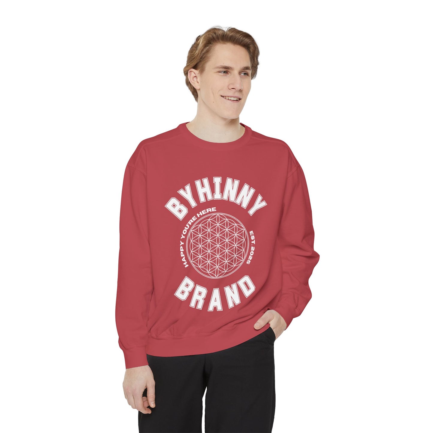 'BYHINNY' sweatshirt (white)