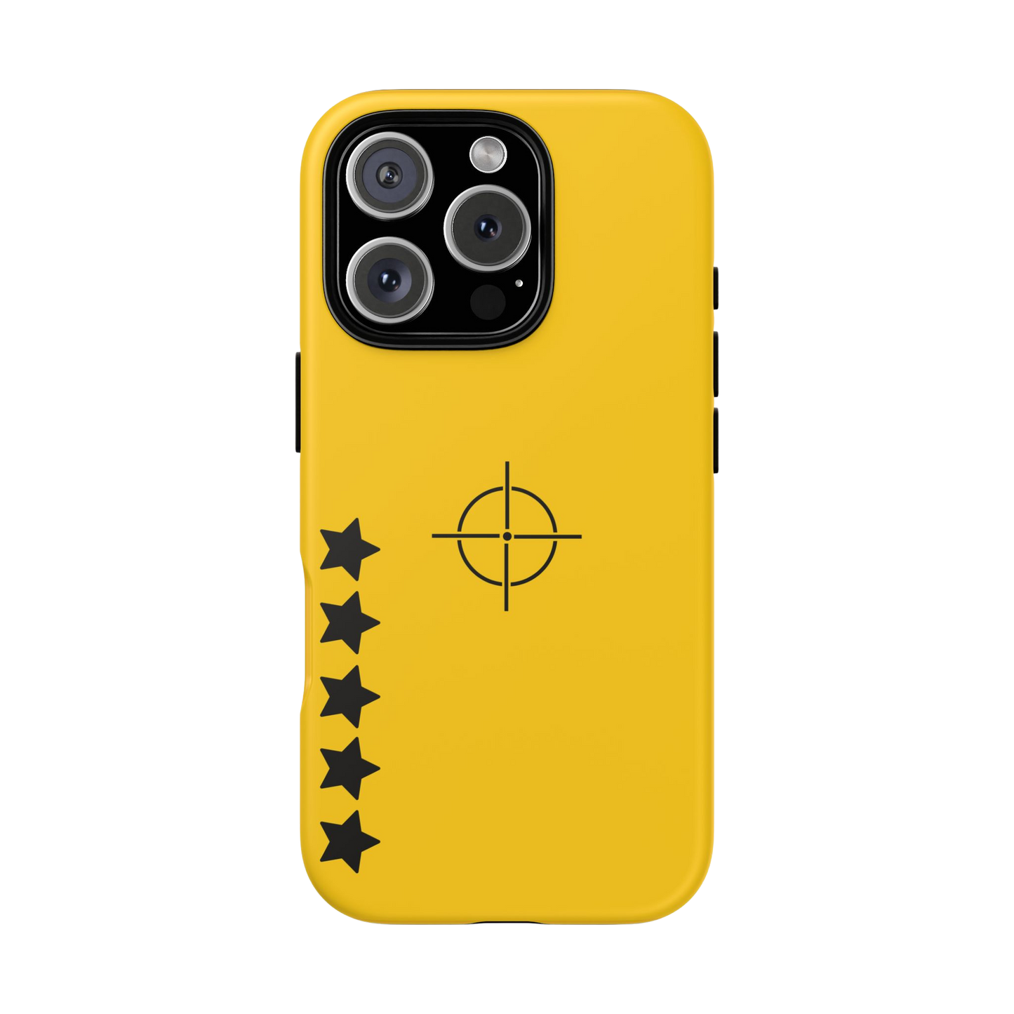 '5-star hit' phone case (yellow)