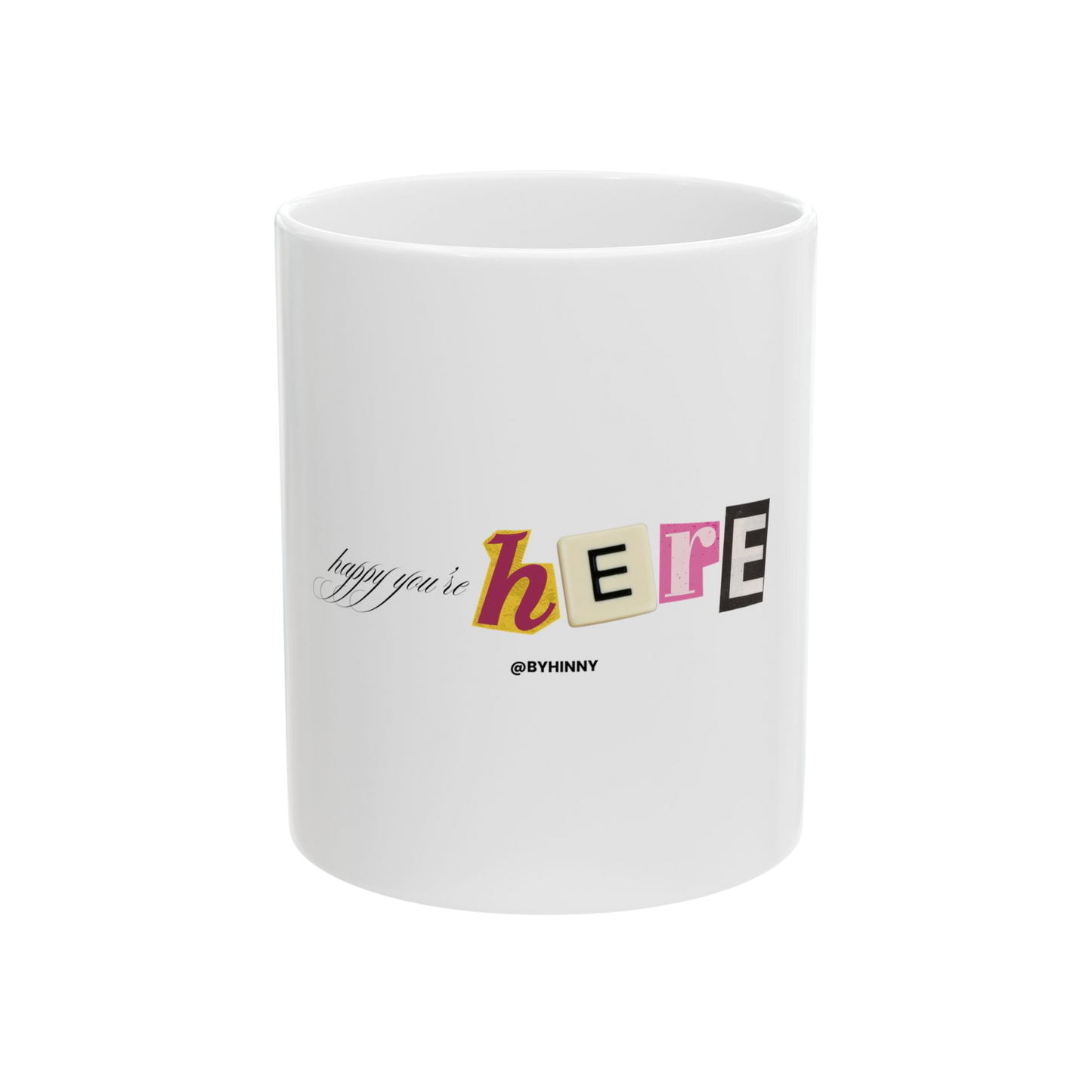 'happy hinny' mug