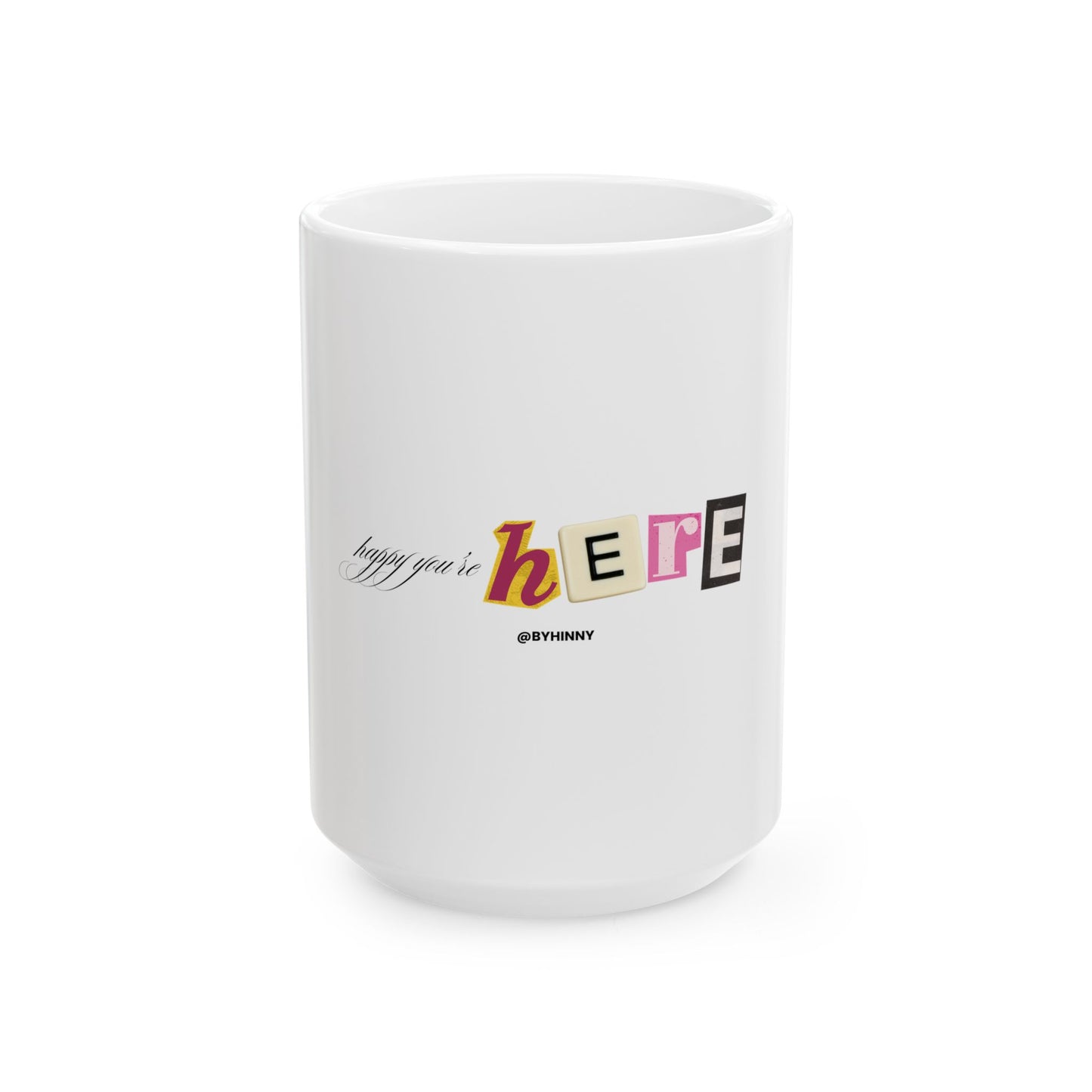 'happy hinny' mug