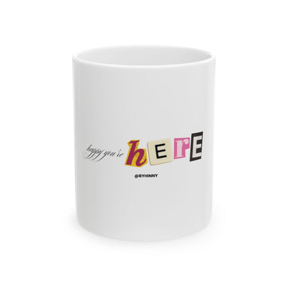'happy hinny' mug
