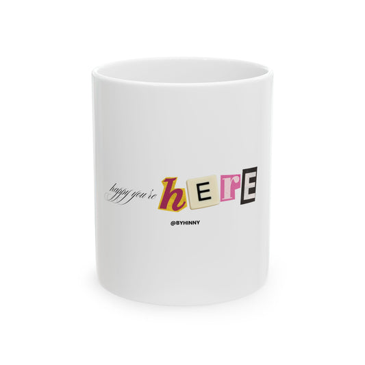 'happy hinny' mug