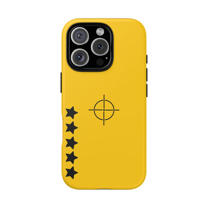 '5-star hit' phone case (yellow)