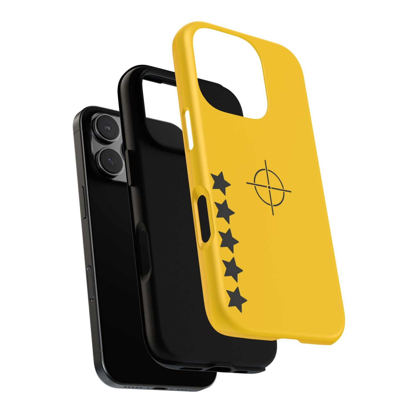 '5-star hit' phone case (yellow)