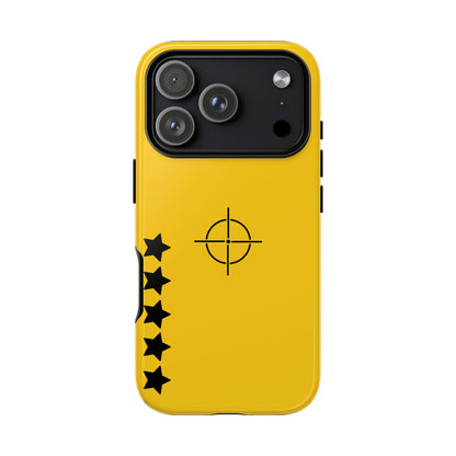 '5-star hit' phone case (yellow)