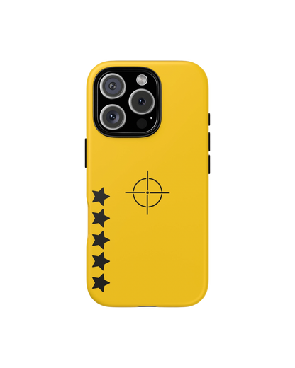 '5-star hit' phone case (yellow)