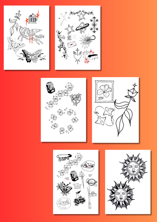 'for the skin' tattoo ticket pack (DIGITAL)