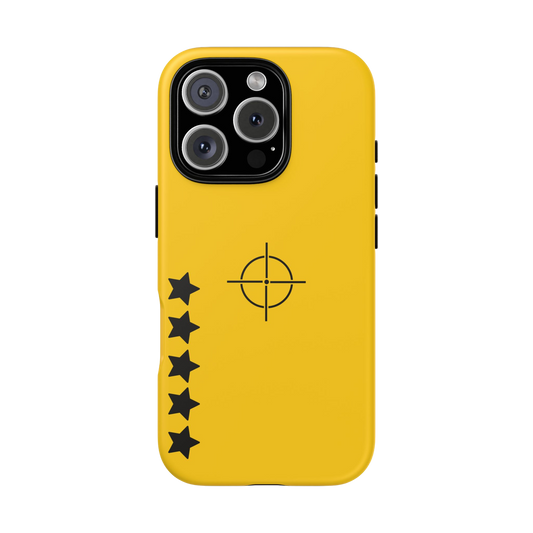 '5-star hit' phone case (yellow)