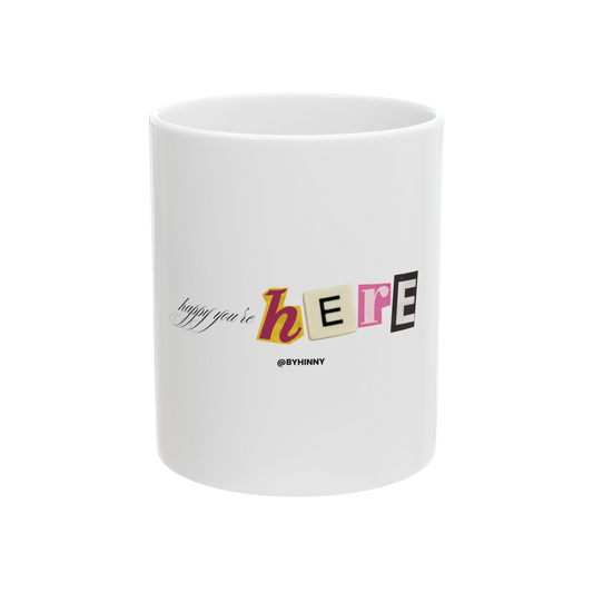 'happy hinny' mug